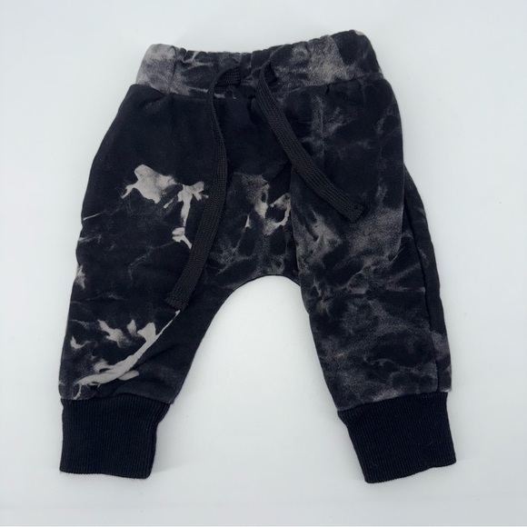 Olive + Scout Other - Olive + Scout Baby Boy Black Tie-Dye Camo Joggers